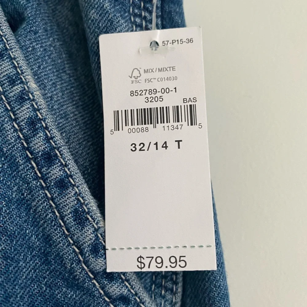 Gap 90s Carpenter Jeans 32 Tall - NWT - Picture 3 of 5